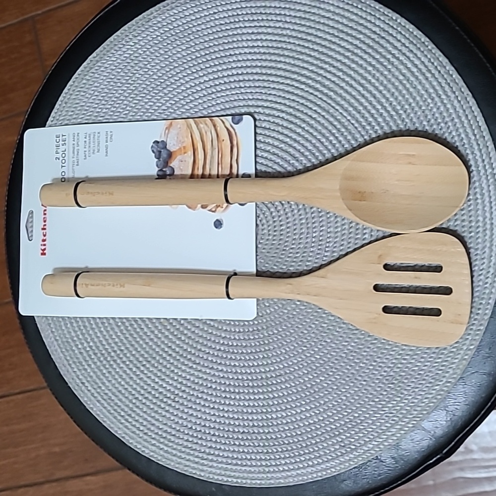 KitchenAid Natural Bamboo Tool Set